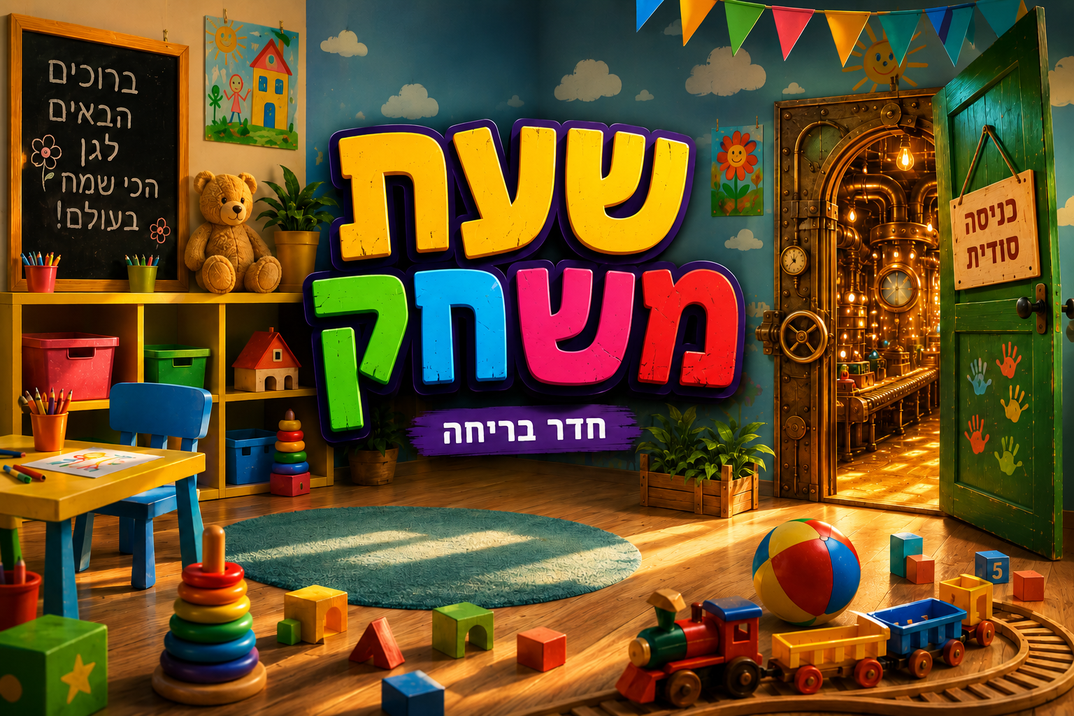 שעת משחק - חדר בריחה